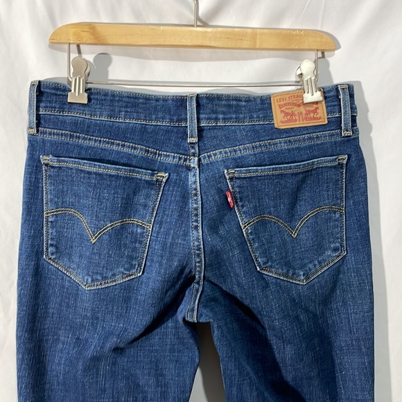 Levi’s woman’s denim stretchy distressed ripped skinny jeans - Picture 5 of 6